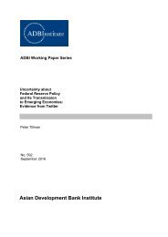 Asian Development Bank Institute