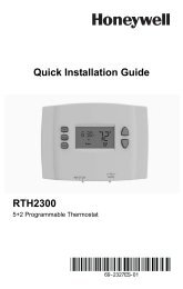 Ef 2 3 Thermostat Interface Installation Instructions Enviro