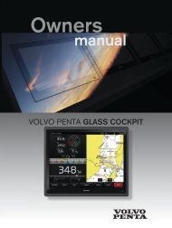 Garmin Volvo Penta Glass Cockpit System (GPSMAPÂ® 8000V) - Owner's Manual (8000V)