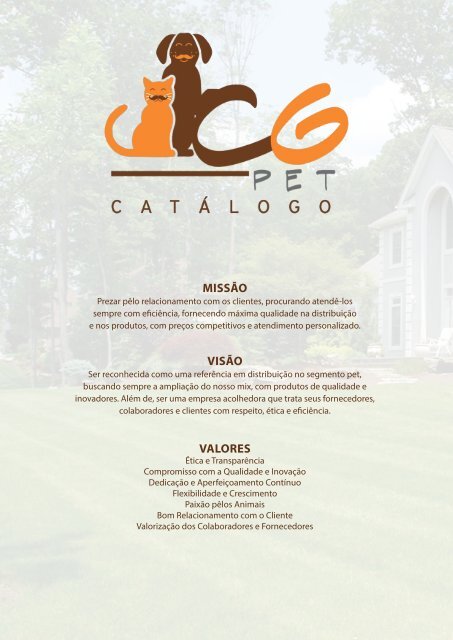 CATÁLOGO CG PET