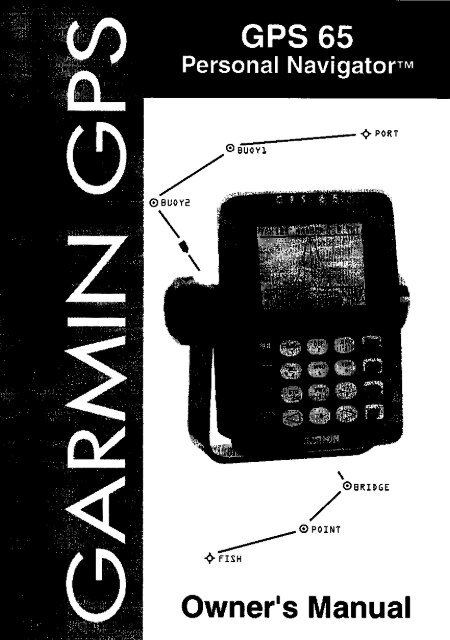 Garmin GPS 65 - Owner's Manual
