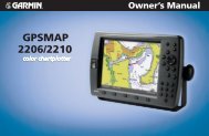 GPSMAP® 62 series owner's manual - Garmin