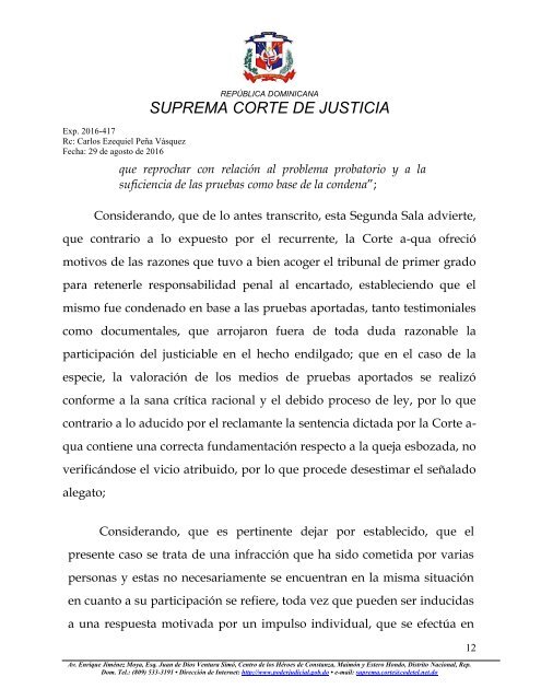 SUPREMA CORTE DE JUSTICIA Dios Patria y Libertad