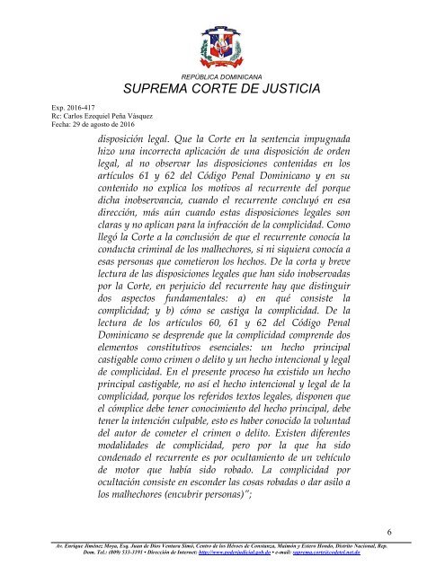 SUPREMA CORTE DE JUSTICIA Dios Patria y Libertad