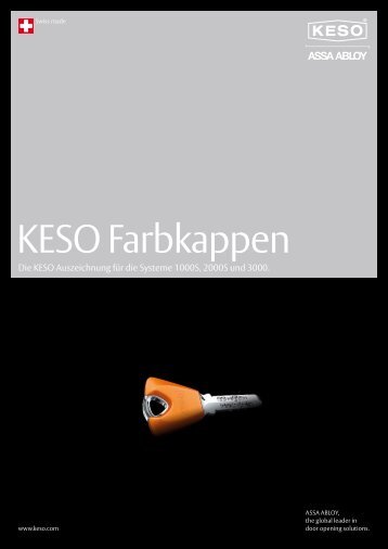 KESO Farbkappen - W. Graber AG