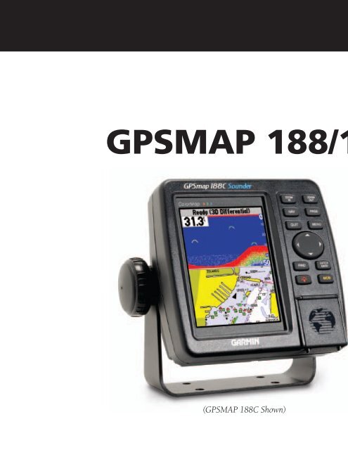 Garmin GPSMAP 238 Sounder - Owner's Manual