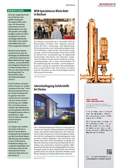 Verfahrenstechnik 10/2016