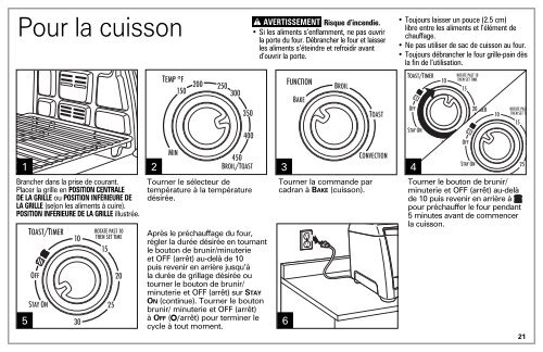 Hamilton Beach Convection Toaster Oven (31331) - Use and Care Guide