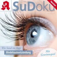 Sudoku-spezial - Apothekenzeitschrift für Rätselfreunde