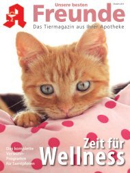 Unsere besten Freunde - Die Apothekenzeitschrift für Tierfreunde