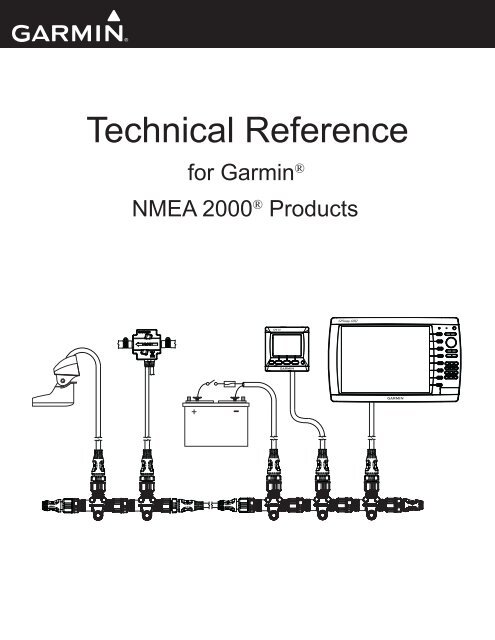 Garmin GPSMAP 4008 - Technical Reference for Garmin NMEA 2000 Products
