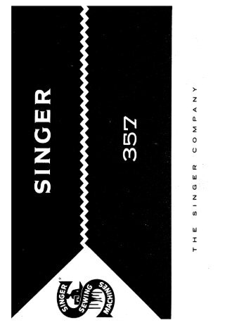 Singer 357 - English - User Manual