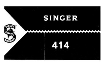 Singer 414 - English - User Manual