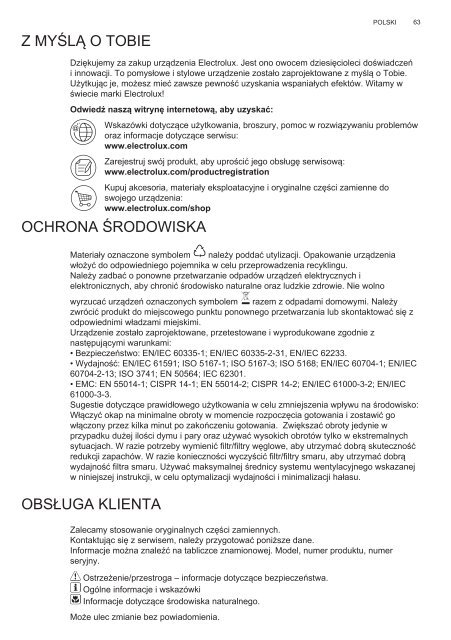 Electrolux EFC90465OK - TÃ©lÃ©charger FR manuel au format PDF (6442 Kb)