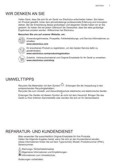Electrolux EFL45466OW - TÃ©lÃ©charger FR manuel au format PDF (16931 Kb)