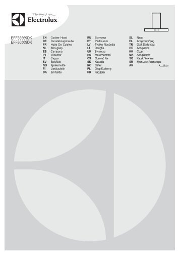 Electrolux EFF80569DK - TÃ©lÃ©charger FR manuel au format PDF (16566 Kb)