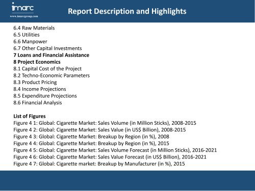 Global Cigarette Market Share, Size, Development and Opportunities