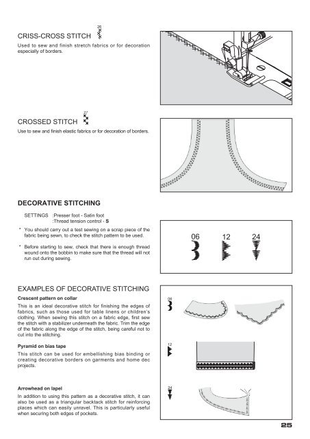 Slant Pin Stitch Excellen