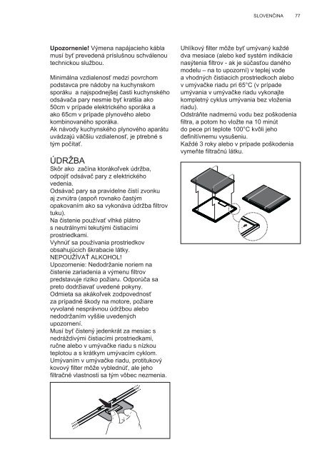 Electrolux EFL50555OX - TÃ©lÃ©charger FR manuel au format PDF (9759 Kb)