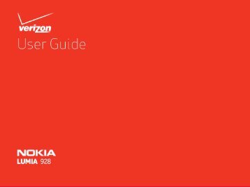 Nokia Lumia 928 - Lumia 928 manual