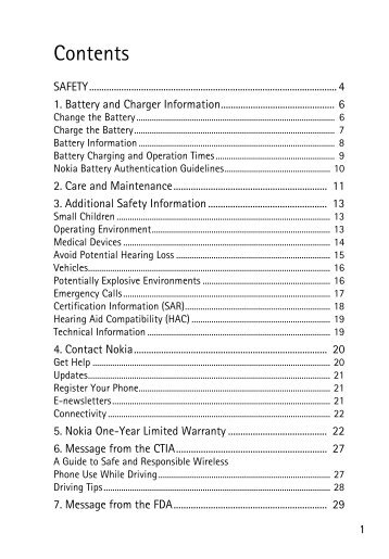 Nokia 2605 - Nokia 2605 manual