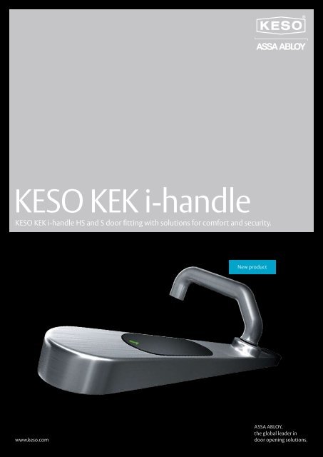 093 KESO KEK i-handle - ASSA ABLOY (Switzerland) AG