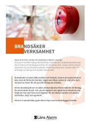 Läns Alarm - Brandsäker verksamhet