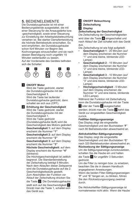 Electrolux EFL10965OX - TÃ©lÃ©charger FR manuel au format PDF (9434 Kb)