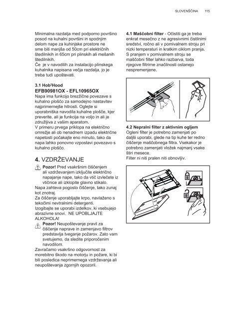 Electrolux EFL10965OX - TÃ©lÃ©charger FR manuel au format PDF (9434 Kb)