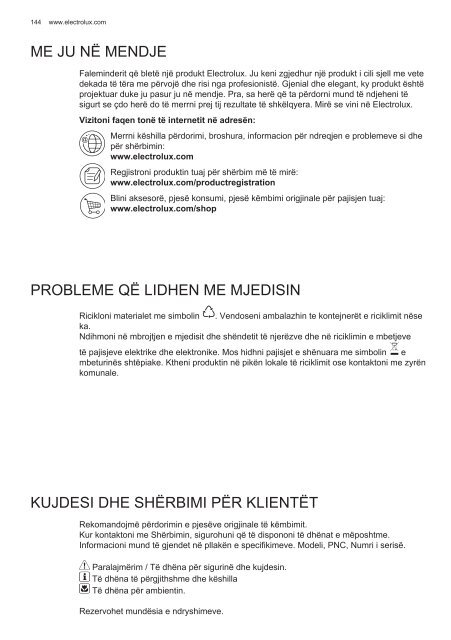 Electrolux EFL10965OX - TÃ©lÃ©charger FR manuel au format PDF (9434 Kb)