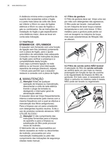 Electrolux EFL10965OX - TÃ©lÃ©charger FR manuel au format PDF (9434 Kb)