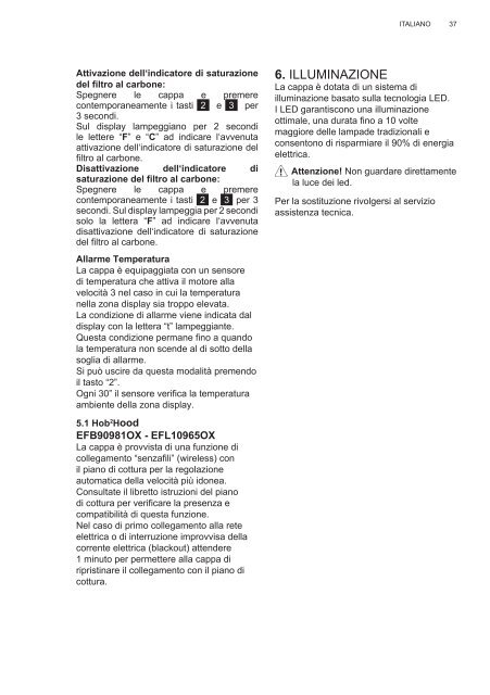 Electrolux EFL10965OX - TÃ©lÃ©charger FR manuel au format PDF (9434 Kb)