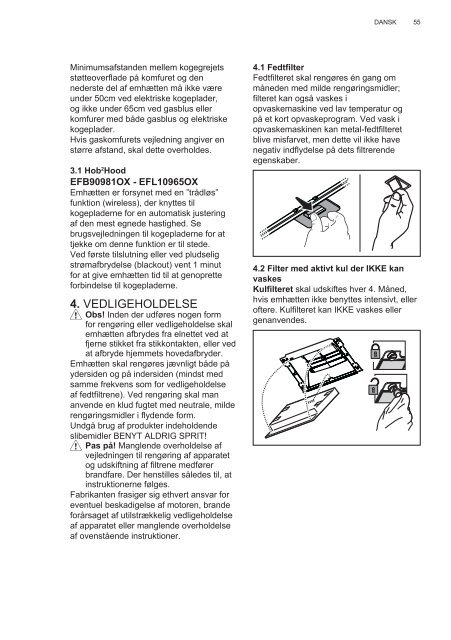 Electrolux EFL10965OX - TÃ©lÃ©charger FR manuel au format PDF (9434 Kb)