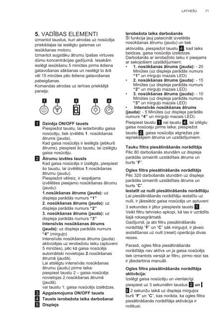 Electrolux EFL10965OX - TÃ©lÃ©charger FR manuel au format PDF (9434 Kb)