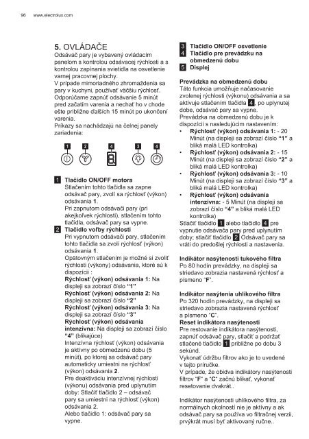 Electrolux EFL10965OX - TÃ©lÃ©charger FR manuel au format PDF (9434 Kb)