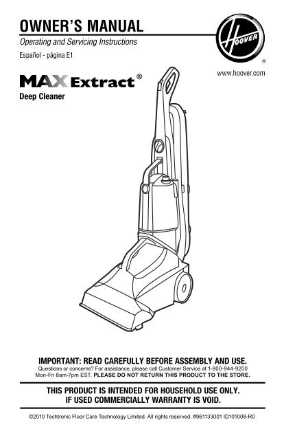 Hoover Maxextract Dual V Carpet Cleaner Black F7412900 Review Best Carpet Cleaner