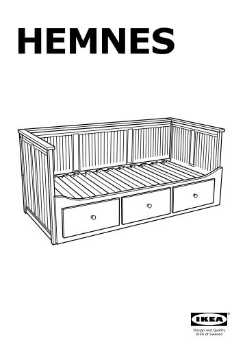 Ikea HEMNES - S29129917 - Assembly instructions