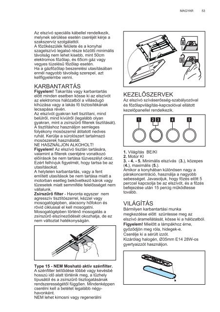 Electrolux EFC90465OW - TÃ©lÃ©charger FR manuel au format PDF (6442 Kb)