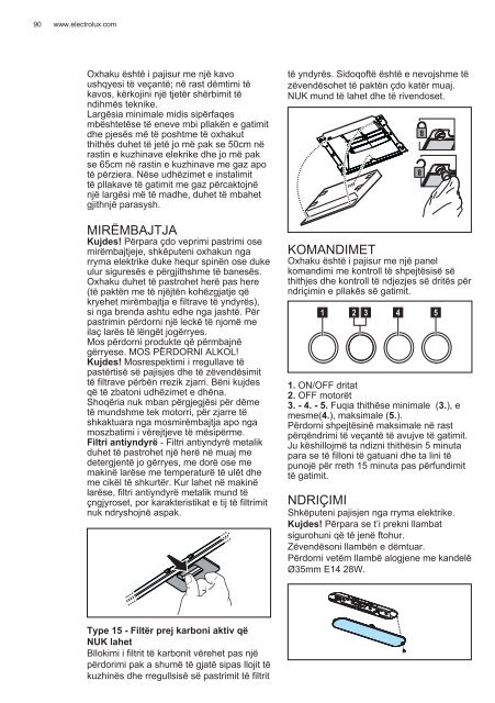 Electrolux EFC90465OW - TÃ©lÃ©charger FR manuel au format PDF (6442 Kb)