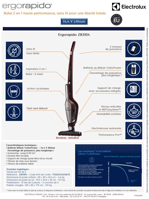 Sitemapcdatahttpswwcinfbizidaspirateur Balai Electrolux Ergorapido