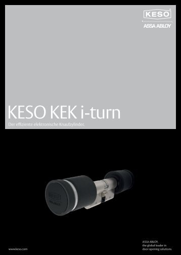 092 KESO KEK i-turn - ASSA ABLOY (Switzerland) AG