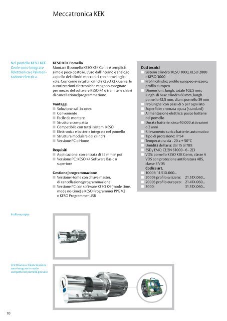 La meccatronica - ASSA ABLOY (Switzerland) AG