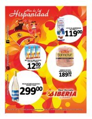 Mes de la Hispanidad en Hipermercados Iberia