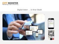 CITY-BOOSTER: Digital leben... in Deiner Stadt – Ausgabe 03/19