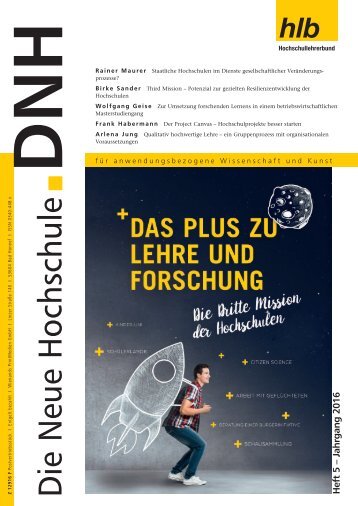 Die Neue Hochschule Heft 5/2016
