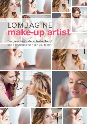 Broschüre make-up-artist