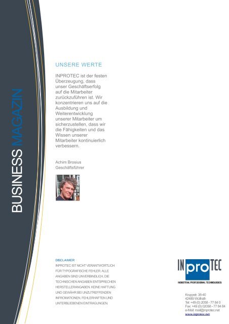 INPROTEC-Business-Magazin