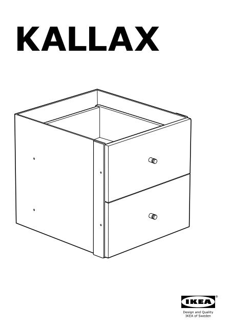 Ikea Kallax 70286650 Assembly Instructions