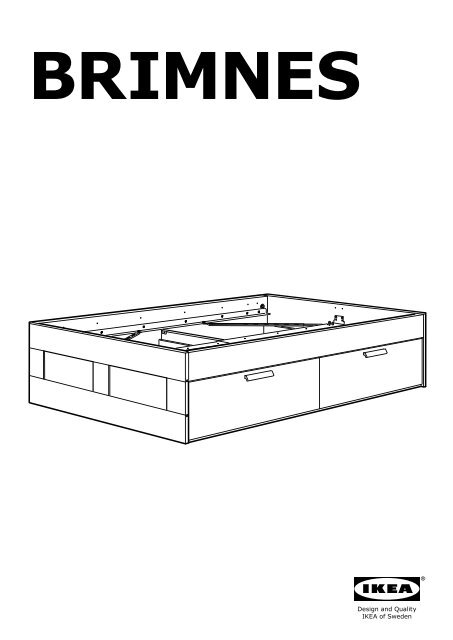 Ikea BRIMNES - S59129609 - Assembly instructions