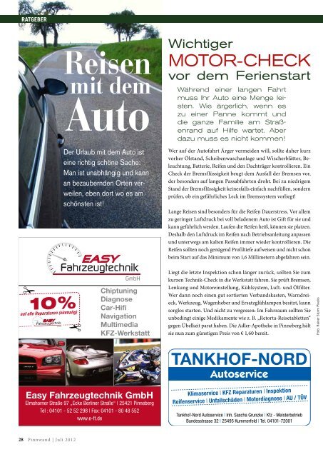 Konzerte vom Feinsten - PINNWAND - Magazin